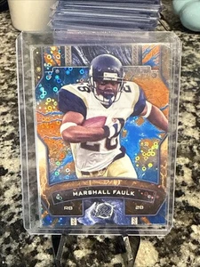 MARSHALL FAULK 2024 Topps Resurgence Blue and Orange Spark #54 St. Louis Rams - Foto 1 di 2