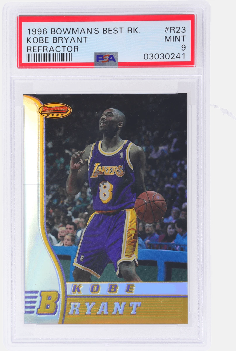 Bowman Kobe Bryant Basketball 1996-97 Season Sports Trading Cards