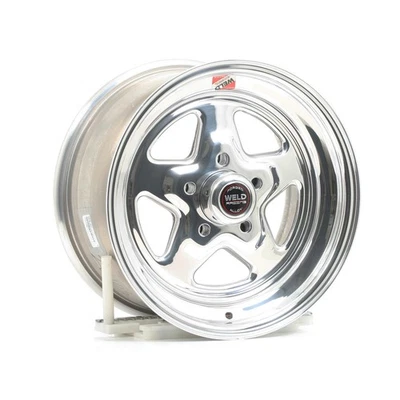 Weld Racing Wheel Prostar Aluminum Polished 15"x8" 5x4.5" BC 5.5" Backspace EA Foto 1 de 4