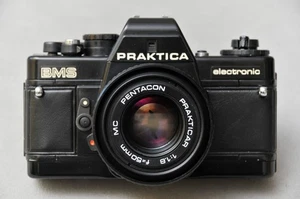 Praktica electronic BMS mit Pentacon Objektiv Prakticar 1,8/50 mm MC - Bild 1 von 8