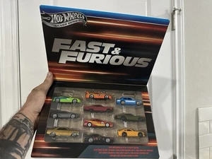 Hot Wheels HNT21 Fast & Furious Cars - Pack of 10 - Picture 1 of 2
