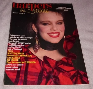 HARPERS AND QUEEN MAGAZINE August 1981 NORMAN PARKINSON Scotland 1980s Fashion - Picture 1 of 22