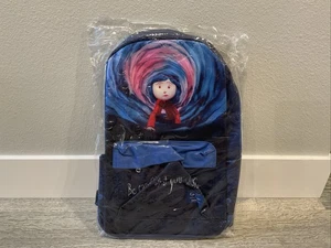 Loungefly Coraline Backpack Be Careful What You Wish For Full Backpack Tunnel - Picture 1 of 6
