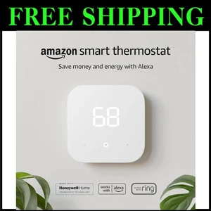 Smart Thermostat for Home Integration - Alexa Enabled, Eco-Friendly Savings - Picture 1 of 8