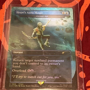 Hope's Aero Magic - Cyclonic Rift (Rainbow Foil) Secret Lair Drop Foil Magic MtG - Picture 1 of 1