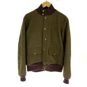 BUZZ RICKSON'S A-1 Flight Jacket Wool Size 38 Vintage Military #EG ABA - Picture 1 of 9