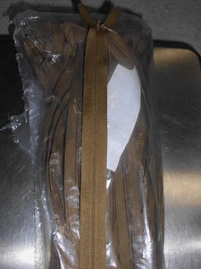 2 Verdeckte  Reißverschlüsse  Farbe :Braun Länge :30 cm 1 - 49 a( € 2,45/Stück) - Picture 1 of 1