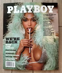 2025 PLAYBOY Magazine WE'RE BACK February Issue LORI HARVEY Nikki Glaser MATTY - Picture 1 of 6