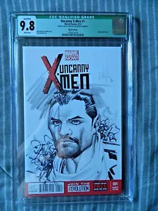 Uncanny X-MEN #1 Sketched & Signed by Whilce Portacio CGC 9.8 Bishop - Picture 1 of 6