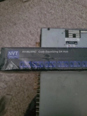 NVT NV-862BNC 8 CANALES COAXIAL ECUALIZACIÓN DA HUB CCTV  Foto 1 de 4