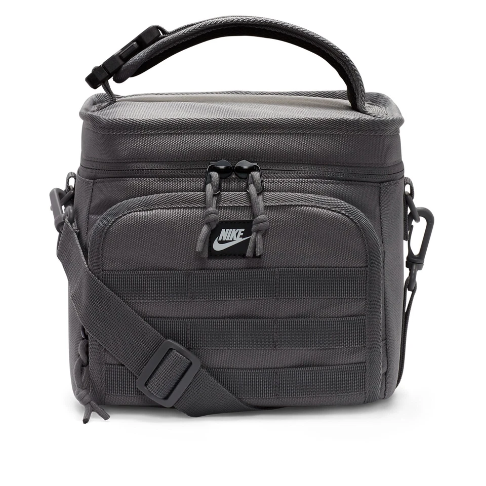 Nike Futura Sport Smoke Grey 9A2993-M19 Insulated PEVA Lining Lunch Box Bag