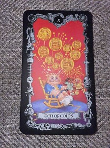 Garbage Pail Kids 2022 Tarot Card Ten Of Coins X “Rockin’ Robert ADA & Adam”Mint
