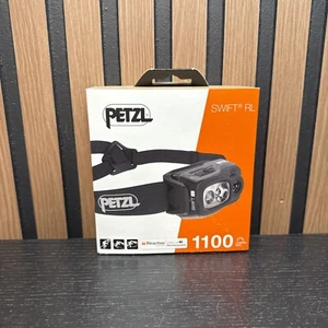 NeW ! PETZL SWIFT RL Hybrid HEADLAMP HEADLIGHT Lamp LANTERN Black Core FREE SH - Picture 1 of 6
