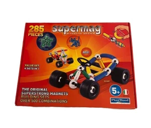 BRAND NEW SEALED BOX SuperMag 285 pc Balls/Sticks Building Construction STEM Set - Picture 1 of 3