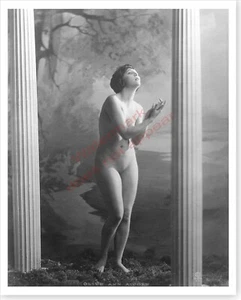 Silent Movie Actress Olive Ann Alcorn 8x10 ALTA Nude Silver Halide Photo - Picture 1 of 1