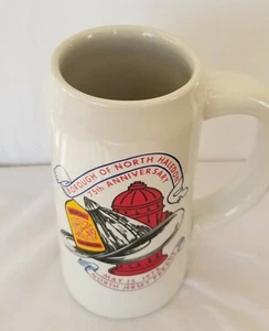 1976 North Haledon NJ Bicentennial Fire Company Mug Stein Ceramic - Picture 1 of 2
