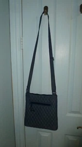 Vera Bradley Umhängetasche blau verstellbarer Riemen - Bild 1 von 5