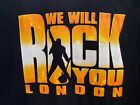 Queen We Will Rock You London Tour T-Shirt Size L. Used. Very Clean!