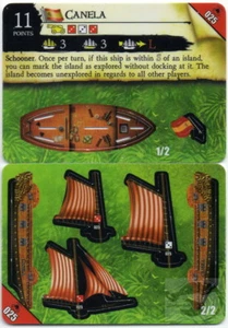 Wizkids Pirates Pocketmodel - Canela (Ship) SS 025 C - Picture 1 of 1