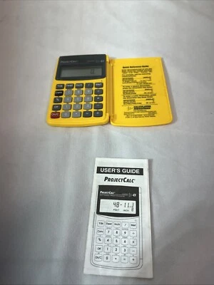 ProjectCalc Plus Calculator Model 8515 Calculated Industries Used But Nice - Image 1 of 4