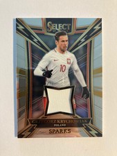 2017-18 Panini Select Soccer Grzegorz Krychowiak #XF-GKR Jersey Card Patch!