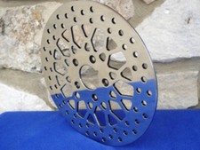 MESH SPOKE STYLE FRONT BRAKE ROTOR FOR HARLEY DEUCE SPRINGER  PARTS 2000 & UP