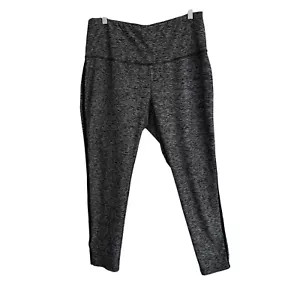 Chicos Zenergy Hose 12-14 Yoga Sport Freizeit Pull On grau schwarz meliert - Bild 1 von 11