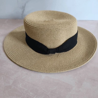 Target merona woven tan fedora straw hat - Image 1 of 4