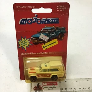 VINTAGE MAJORETTE #269 WHITE JEEP CHEROKEE AMBULANCE 1/64 MIP FRANCE - Picture 1 of 5