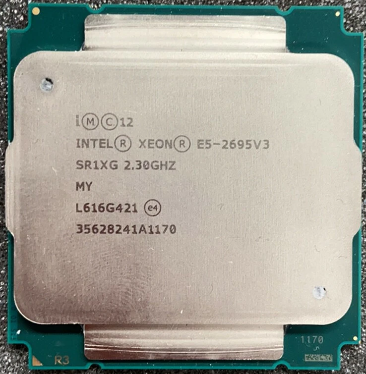 Intel Xeon E5-2695 V3 LGA2011-V3 SR1XG 2.30GHz 14-Core CPU Processor - Image 1 of 1