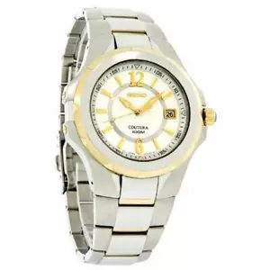 Elegant Seiko Coutura Men's Watch with Two-Tone Stainless Steel Bracelet SGEE68 - Picture 1 of 2