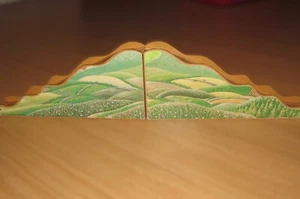 Thomas Holzeisenbahn Zug Gleis Muffelberg Überführung Brücke Clickety Clack - Bild 1 von 4