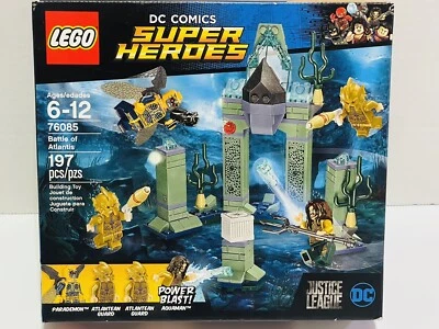 Lego DC Super Heroes 76085 Battle of Atlantis 197 piezas nuevo sellado 2017 Aquaman Foto 1 de 4