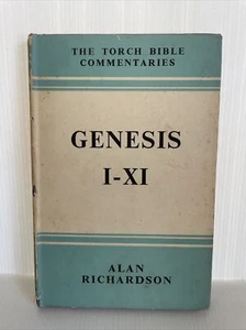 Genesis 1-X1 Book by Alan Richardson 1959 3rd Impress HCDJ Religion Bible Study - Picture 1 of 17