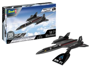 Modellino aerei da combattimento costruire model kit di montaggio SR71 BLACKBIRD - Imagen 1 de 1