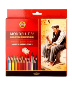 Koh I Noor Set of 36 Aquarell Coloured Pencils 3712036003 - Picture 1 of 2