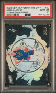 2023 Panini Player of the Day Nikola Jokic Splash /99 #NJ PSA 10 - Picture 1 of 2