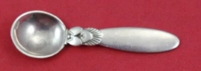 Cuchara de sal de plata esterlina Cactus de Georg Jensen 2 1/8" reliquia para servir Foto 1 de 2