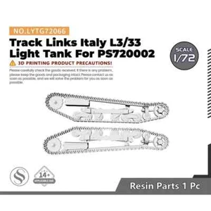 SSMODEL LYTG72066 1/72 Model Track?Links Italy L3/33 Light Tank PS720002 - Picture 1 of 2