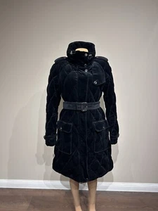 Burberry Velvet Down Puffer Coat (Jacket) Fits Size S - M - Picture 1 of 19