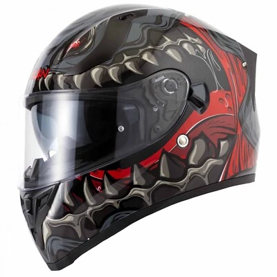 Casco de moto VCAN H128 Full Face Titan Gris ACU Dorado ECE 2206 Foto 1 de 4
