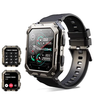 Men's Android Smart Watch Bluetooth Waterproof Fitness Tracker Heart Rate Monito - Picture 1 of 13