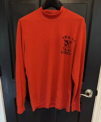 DRIFIRE Midweight VFA-11 Fire Resistant Shirt Red Flight Deck Ordnance Team NAVY - Image 1 of 4