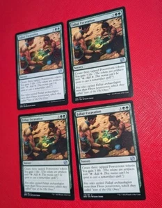 MTG 4 x The Brothers' War Uncommon FALLAJI EXCAVATION NM - Imagen 1 de 1