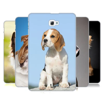 HEAD CASE DESIGNS POPULAR DOG BREEDS BACK CASE & WALLPAPER FOR SAMSUNG TABLETS 1 - Image 1 of 4