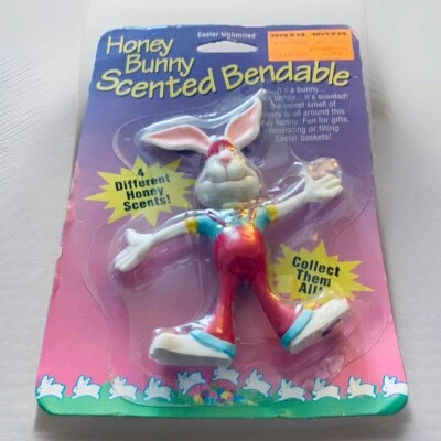 Juguete Flexible Perfumado Conejito Miel Ilimitado Pascua Etiqueta R Us De Colección Foto 1 de 4