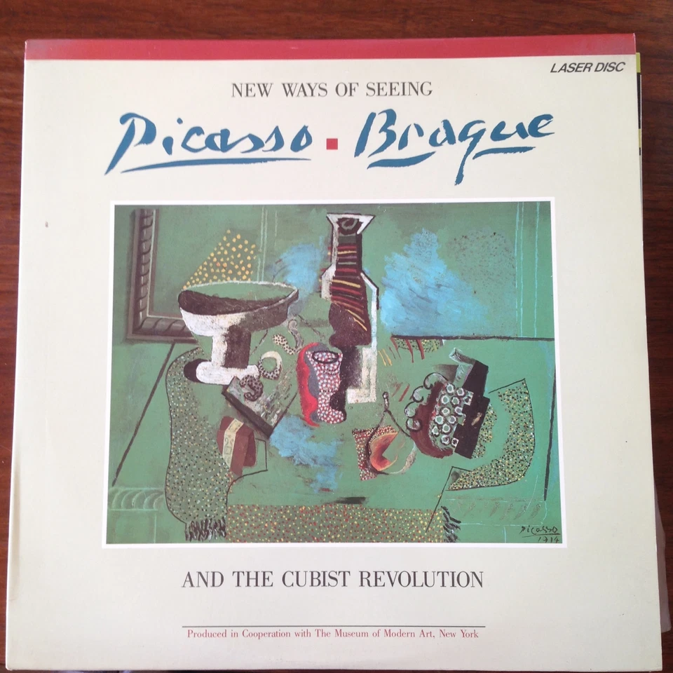 NEW WAYS OF SEEING PICASSO & BRAQUE Laserdisc LD Cubist Revolution Artists - Image 1 of 1