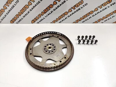 2003 PORSCHE CAYENNE S 955 4.5 V8 FLYWHEEL STARTER RING WITH BOLTS 7L5105323C - Image 1 of 4