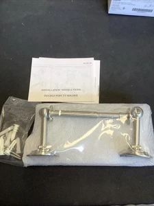 Ginger Toilet Paper Holder Satin Nickel. 2608/SN W21 - Picture 1 of 7