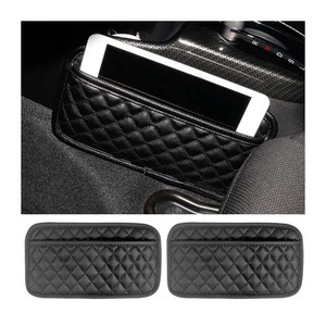 2PCS Car Side Pocket Organizer, Car Net Pocket Side Storage Bag, Vehicle Seat... - Picture 1 of 6